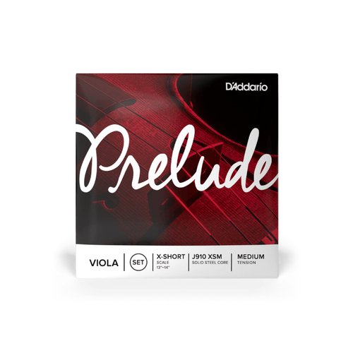 DAddario J910 XSM Prelude Viola Einzelsaiten, Extra Short Scale, Medium Tension