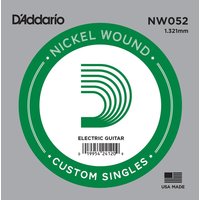 DAddario EXL Einzelsaiten Wound NW052