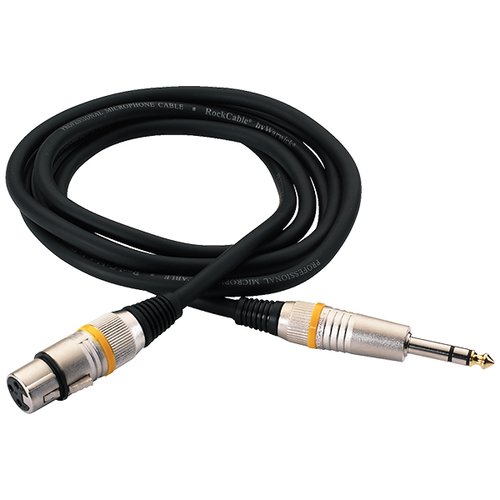 Rockcable 30392 D6 M BA Microphone Cable, 2 metro