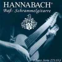 Hannabach Guitarra Schrammel cuerda suelta D4