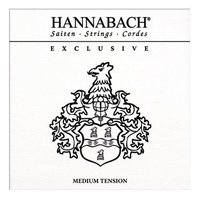 Hannabach Exclusive Einzelsaiten Konzertgitarre, Medium...