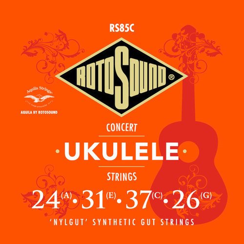 Rotosound RS85C Corde per ukulele in nylgut professionale di Aquila