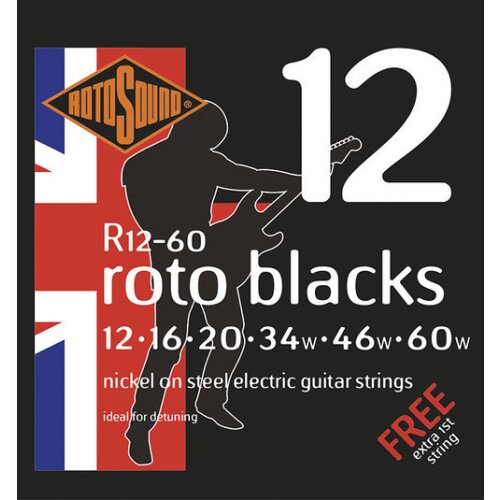 Rotosound R12-60 Roto Blacks