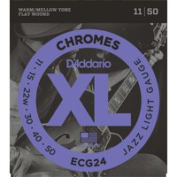 DAddario ECG24 Chromes Flatwound 011/050