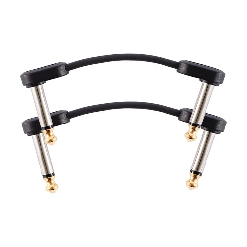 DAddario PW-FPRR-202 Cable de conexión plano 5cm, Paquete de 2