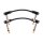 DAddario PW-FPRR-202 Cable de conexión plano 5cm, Paquete de 2
