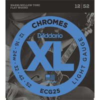 DAddario ECG25 Chromes Flatwound 012/052