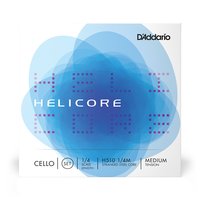DAddario H510 1/4M Helicore Cello String Set Medium Tension