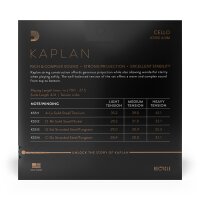 DAddario KS510 4/4M Kaplan Cello string set Medium Tension