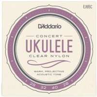 DAddario EJ65C Ukulele Concert Clear Nylon