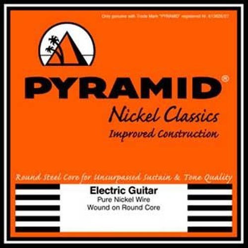 Cuerdas sueltas de Pyramid Pure Nickel Roundwound guitarra elctrica