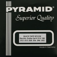 Cordes Pyramid Black Tape Nylon Medium 012/052