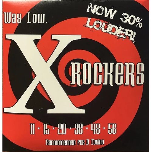 Everly X-Rockers Nickel Plated Steel 011/056 Drop Tune D