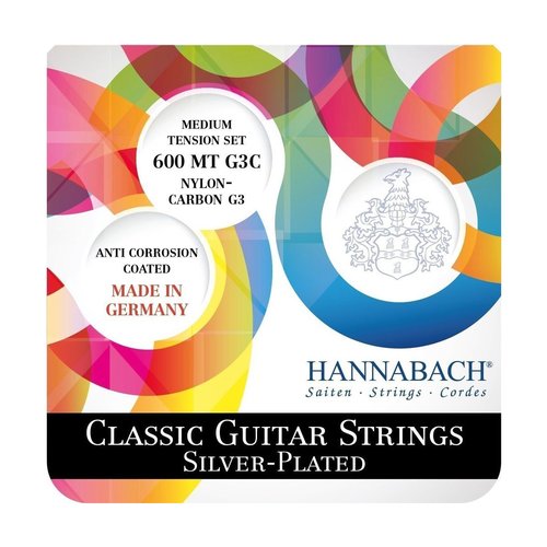 Hannabach 600MTG3C Medium Tension Klassikgitarrensaiten