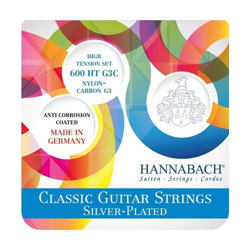 Hannabach 600HTG3C High Tension Classical Guitar Strings