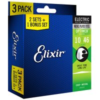 Elixir 16552 Electric Optiweb 010/046 Bonus-Pack