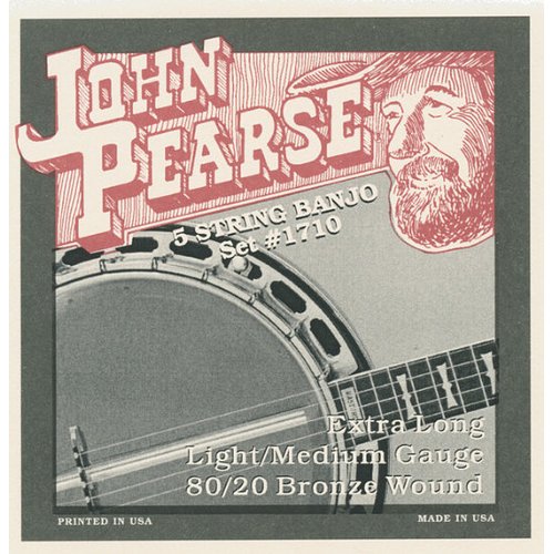 John Pearse 1710LM Banjo Muta di 5-Corde Loop End