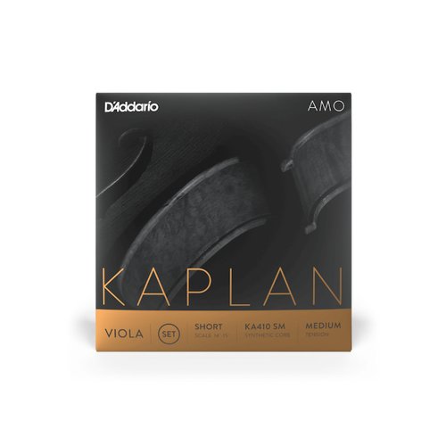 DAddario KA412 SM Kaplan Amo Viola D-Saite, Short Scale, Medium Tension