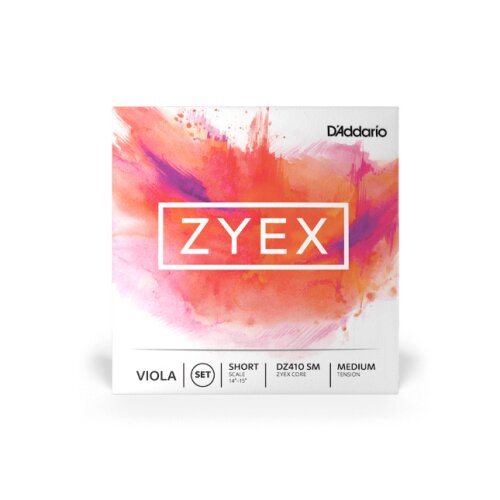 DAddario DZ41 SM Zyex Viola Einzelsaiten, Short Scale, Medium Tension