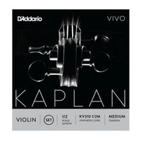 DAddario KV310 1/2M Kaplan Vivo Violn Cuerdas sueltas,...