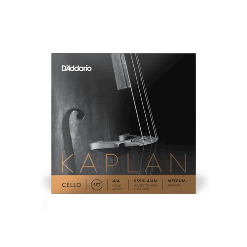 DAddario KS511 4/4M Kaplan Violonchelo 4/4 Escala, Tensin Media, Cuerdas sueltas