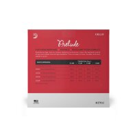 DAddario J1011 1/2M Prelude Cello 1/2 Scale, Medium...