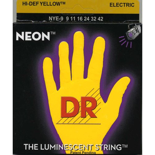 Cordes DR NYE-9 NEON HiDef Yellow SuperStrings - Lite