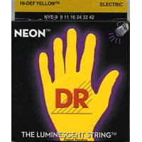 DR NYE-9 NEON HiDef Yellow SuperStrings - Lite