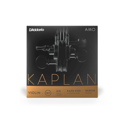 DAddario KA31 4/4M Kaplan Amo Violin Einzelsaiten, 4/4 Scale, Medium Tension
