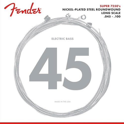 Corde Fender 7250ML Nickel Plated Steel - Medium Light 045/100