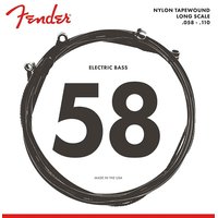 Cuerdas Fender 9120M Black Nylon Tapewound 058/110