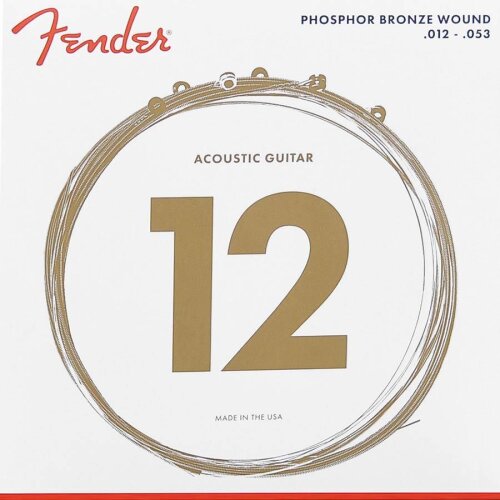 Corde Fender 60L Phosphor Bronze 012/053