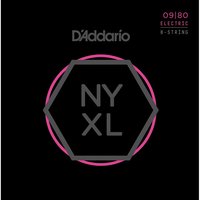 DAddario NYXL0980 Cordes guitare lectrique 8-cordes 09-80