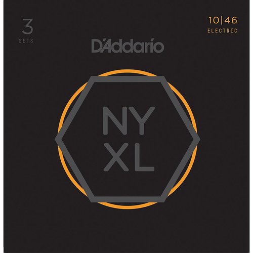 DAddario NYXL1046-3P Electric Guitar Strings 3-Pack