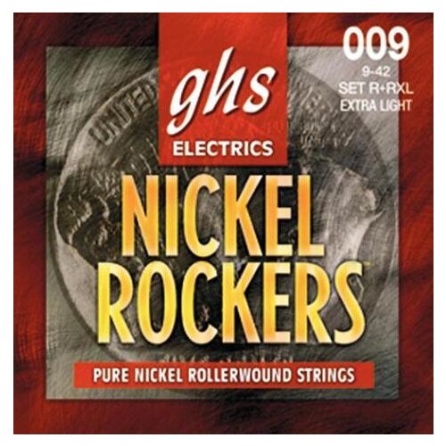 GHS R+RXL Nickel Rockers Rollerwound - Extra Light