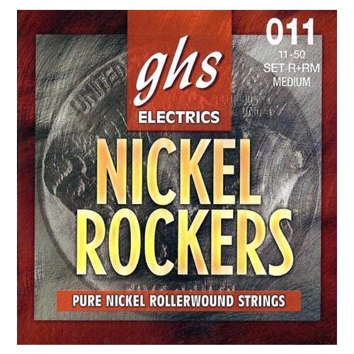 GHS R+RM Nickel Rockers Rollerwound - Medium