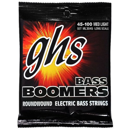 GHS 3045ML Bass Boomers 4-Saiter Medium Light 045/100