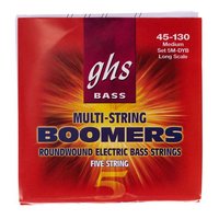 GHS 3045 5/M Bass Boomers 5-Saiter Medium 045/130
