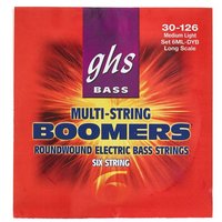 GHS 3045 6/ML Bass Boomers 6-Cuerdas Medium Light 030/126