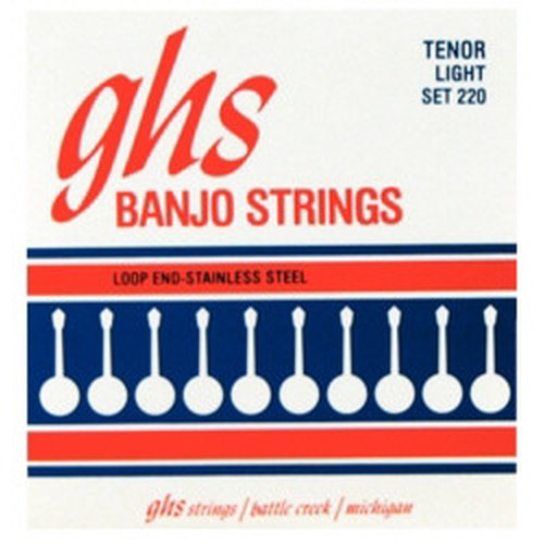 Cuerdas GHS 220 Tenor Banjo Stainless Steel