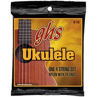 GHS H-10 Black Nylon Hawaiian Ukulele
