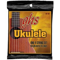 GHS H-10 Black Nylon Hawaiian Ukulele