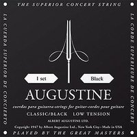 Cordes de guitare classique Augustine Classic, noires