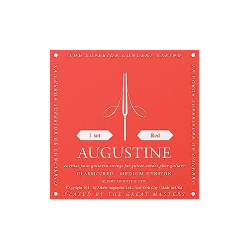 Cuerdas Augustine Concert Rojo