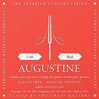 Cuerdas Augustine Concert Rojo