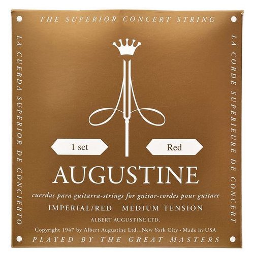 Cuerdas Augustine Imperial Rojo para guitarra clsica