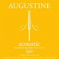 Cuerdas Augustine Amarillo 012/053 para guitarra western...