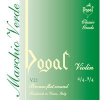 Dogal Green Tag V21 Cordes Violon, 4/4-3/4 bronze