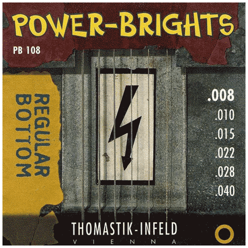 Thomastik-Infeld PB108 Power Brights Regular Bottom Extra Light