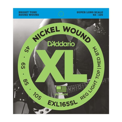 DAddario EXL165SL Super Long Scale 45-105